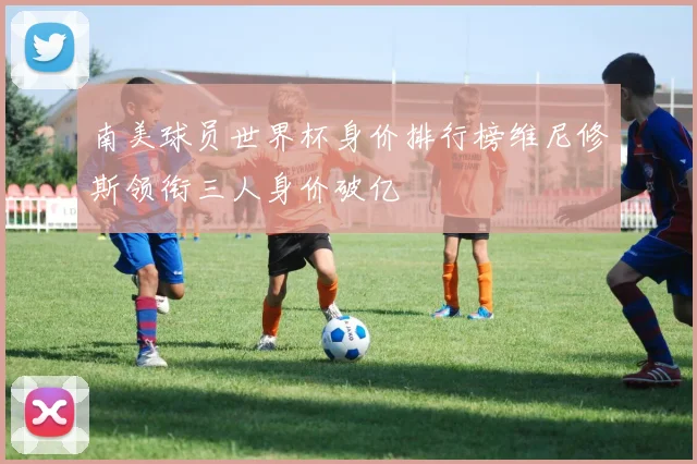 南美球员世界杯身价排行榜维尼修斯领衔三人身价破亿